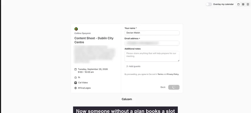 Stripe Subscription, E-Signature and Cal.com Booking, screenshot 2