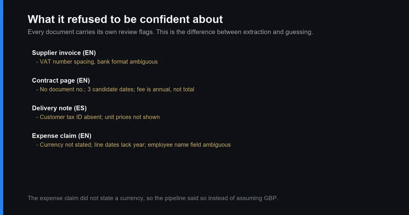 n8n OCR Document Pipeline: Extraction, Validation and Index, screenshot 2