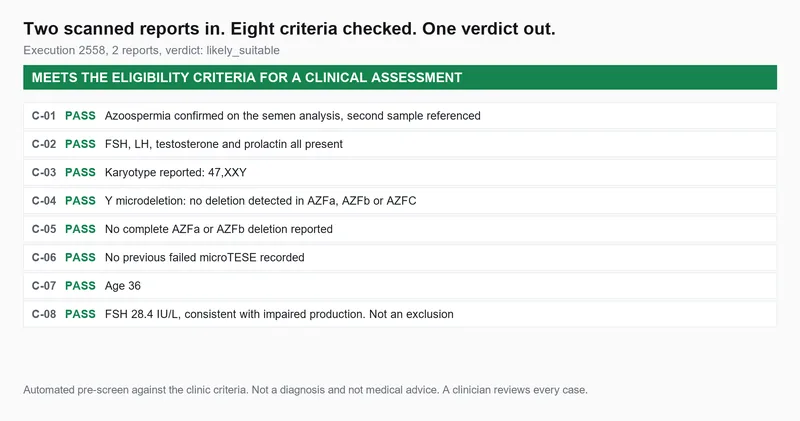 n8n AI Patient Assistant: Cited RAG, OCR and Eligibility Engine, screenshot 2
